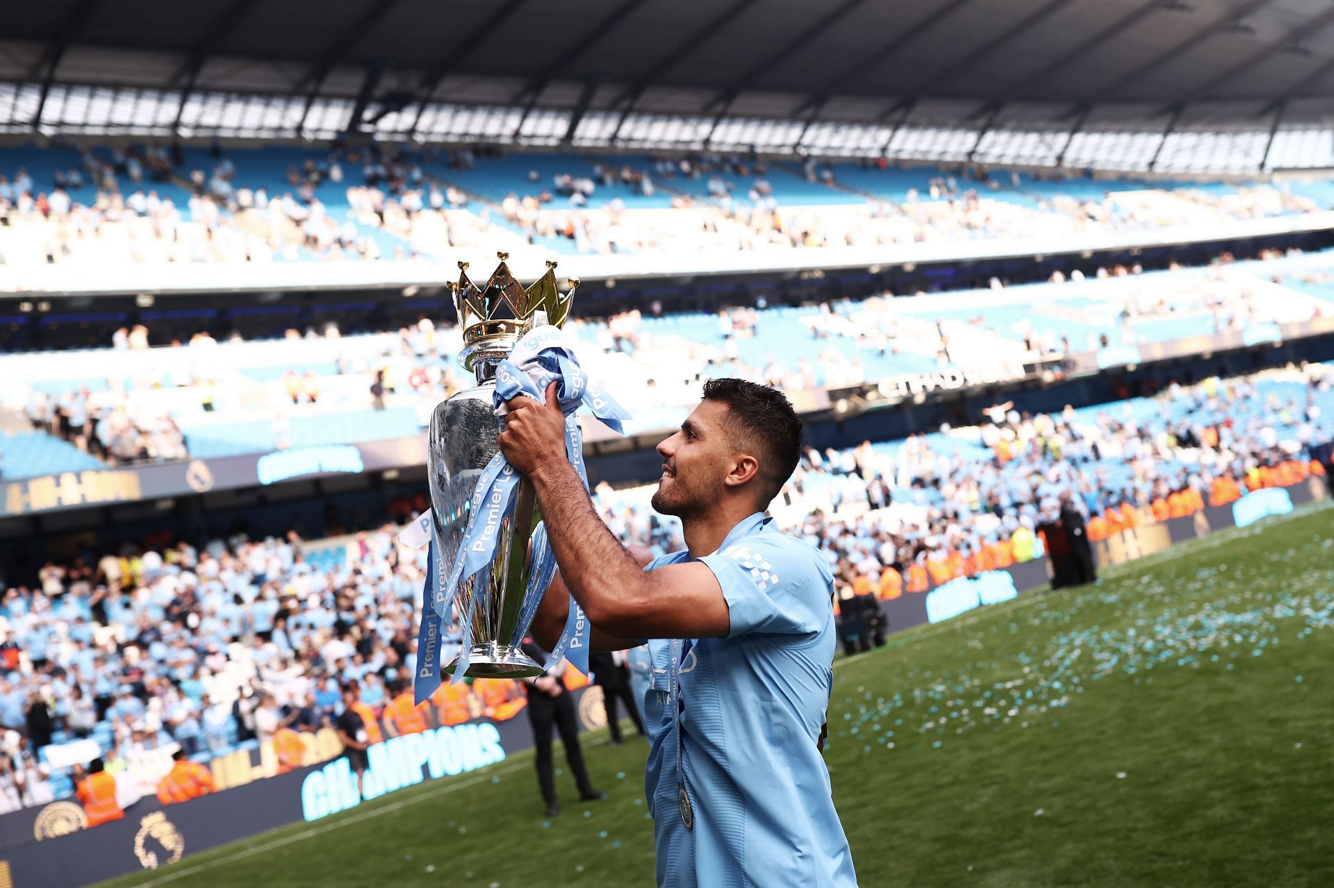 Rodri has admirers at Santiago Bernabeu
